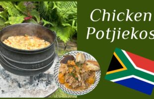 How To Cook Chicken Potjiekos – Creamy Chicken Potjie -South African Food