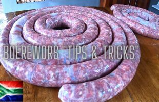 How To Grill Boerewors | HOW to Grill Beef Sausage by Xman & Co