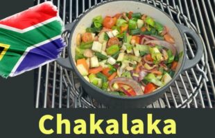 How To Make Chakalaka On A South African Braai – Mielie Pap en Sous