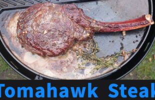 Reverse Sear Tomahawk Ribeye Steak
