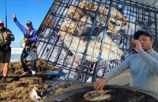 Fishing, Fire ,Galjoen , Beer and Braai! South African Style!